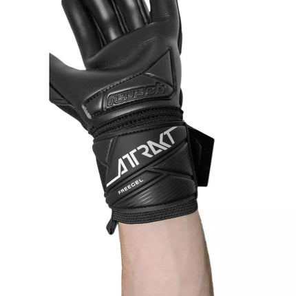 Attrakt Freegel Infinity Juodos Vartininko Pirštinės 5670735-7700