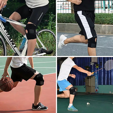 Rockbros LF1106L sportinė apsauga rotulei ir kelio sąnariui, dydis L - juoda