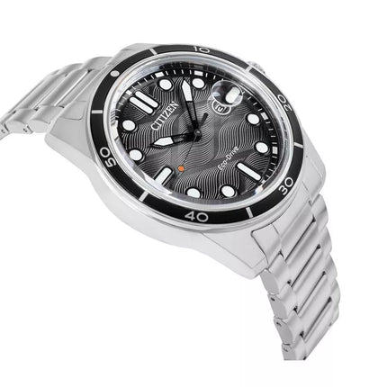CITIZEN Jūrinis Sportiškas Eco-Drive Vyriškas Laikrodis AW1816-89E + Dėžutė