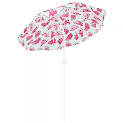 BEACH/BALCONY UMBRELLA 160CM WATERMELON 1048789