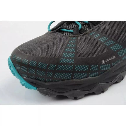 Aku Flyrock Gore-Tex moteriški patvarūs pilkai mėlyni trekingo sportiniai batai
