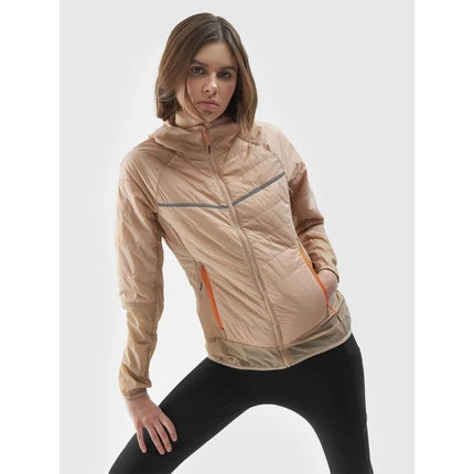 Moteriška 4F striukė su juodu Primaloft Eco perdirbto užpildo izoliacija 4FWSS24TDJAF383-83S
