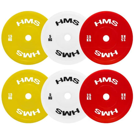 TPP TECHNICAL OLYMPIC PLATE SET PE 2 x 1.5 - 5 KG (18 KG) HMS