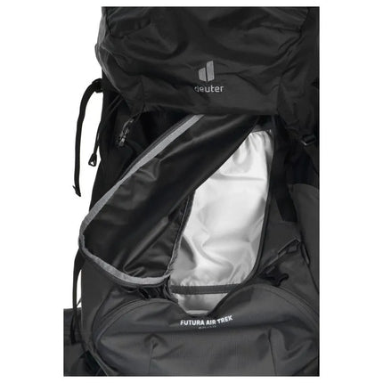 Deuter Futura Air Trek 60 + 10 black-graphite hiking backpack