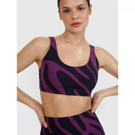 4F 4FWSS25USBAF165-50A Vidutinio palaikymo liemenėlė jogai ir pilates.