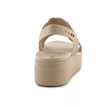 "Crocs Brooklyn Woven Low Wedge W" 209977-212 sandalai