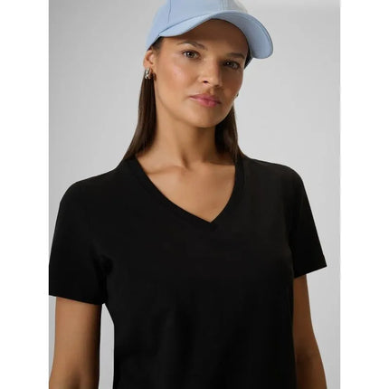 Women's regular plain T-shirt 4F 4FRMM00TTSHF3618-20S