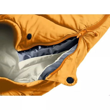 Deuter Little Star vaikiškas miegmaišis (95 – 130 cm) – gintarinė/balta