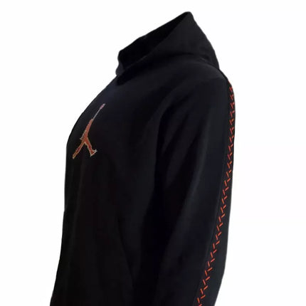 Men's Air Jordan Flight MVP Hoodie Black/Red - FN6352-010