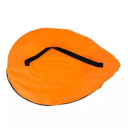 Pop-up soccer training goal - orange (S) 76x45x45 cm