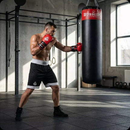 Punching bag - 130 Red - 130 cm / 30 kg