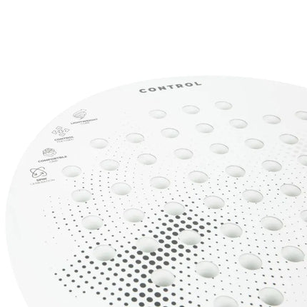 VIRTUFIT PADELIO KONTROLĖS RAKETĖ - BALTA IR JUODA