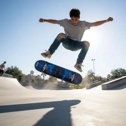 LION BEST SPORTING WOODEN SKATEBOARD