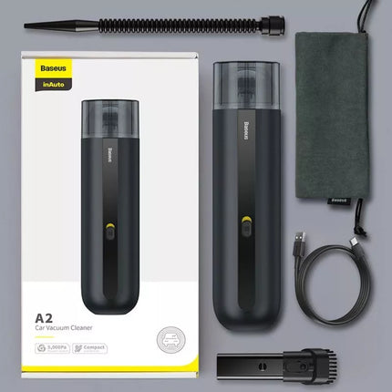 Automobilinis dulkių siurblys 6000Pa 80W Baseus A2Pro - baltas