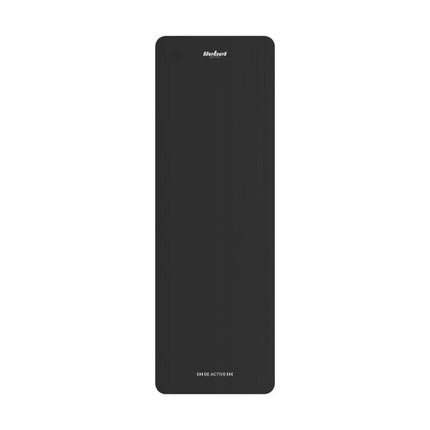 REBEL AKTYVUS GIMNASTIKOS kilimėlis JOGAI, PILATES, FITNESUI, 183x61cm, 6MM STORIO, TPE MEDŽIAGA RBA-3152-BK