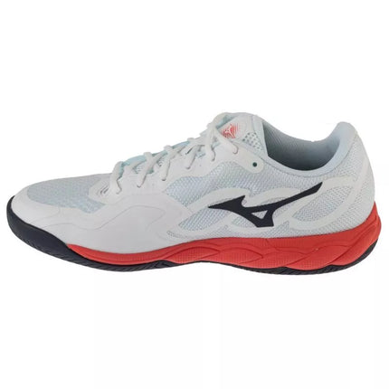 Mizuno Wave Enforce Court AC Teniso bateliai 61GA243260 Balta 41
