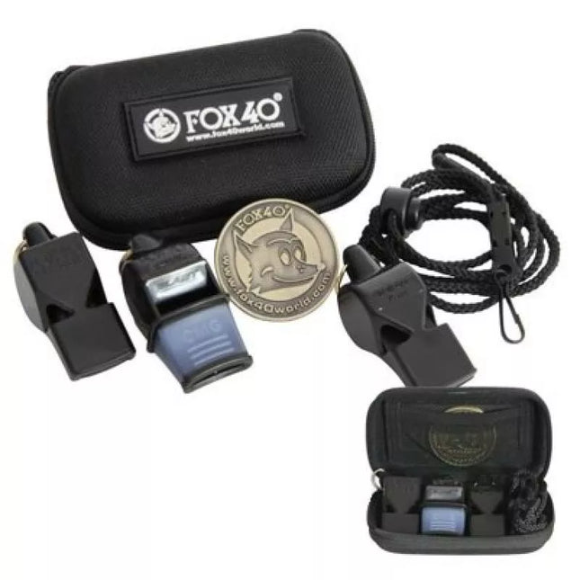 Št Left Set FOX 3 Švilpukai + Dėklas 6906-0500
