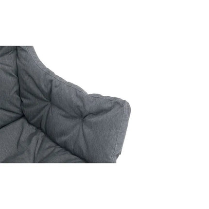 Outwell 470474 kėdė stovyklavimui su 4 kojomis, juoda, pilka
