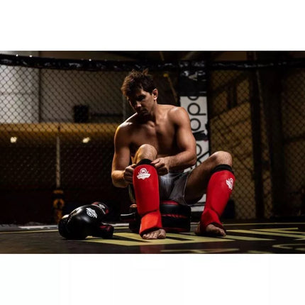 Flexible Shin Guards M - Shinrage Red