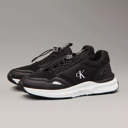Calvin Klein moteriški žemo kirpimo suvarstomi sportbačiai V3X9-83010-1464999 JUODI