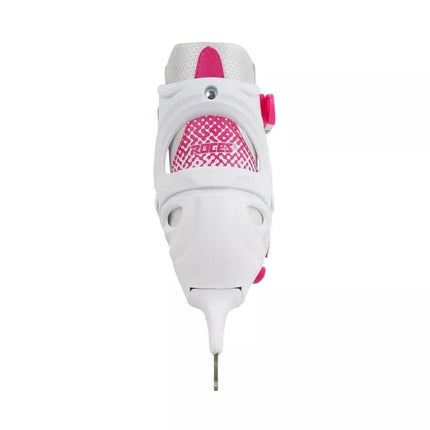 Roces Jokey Ice X skates white and pink 450746 001