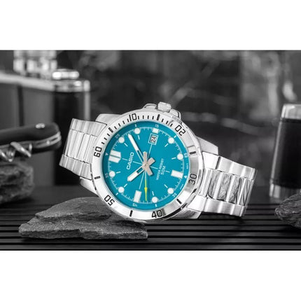 Vyriškas laikrodis CASIO MTP-VD01D-3E2VUDF su dėžute