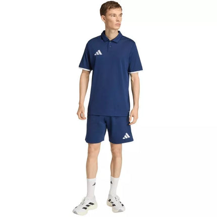 Men's adidas Entrada 26 Polo T-shirt navy blue JZ6663