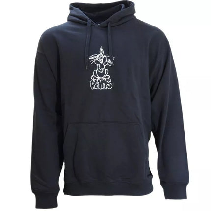 Vans Juodas Crazy Eddy 66 Laisvo Kirpimo Megztinis su Gobtuvu - VN000JE7BLK