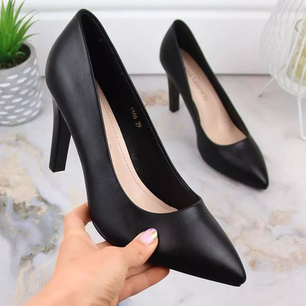 Sergio Leone W SK415A black high heel pumps
