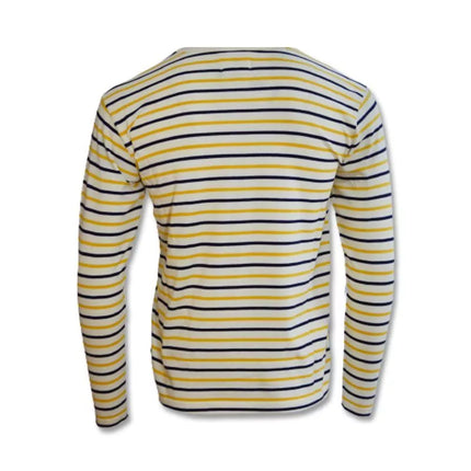 Men's Longsleeve Wood Wood Mel stripe Off sweatshirt -10235404-2323