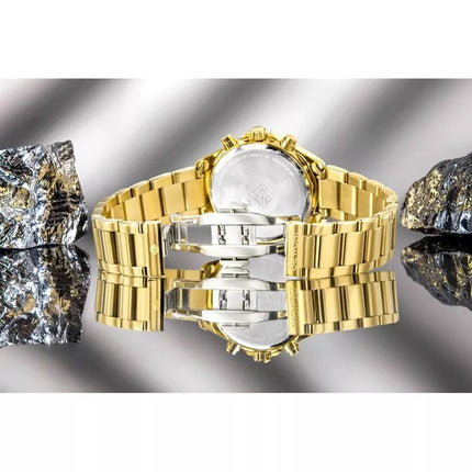 Giewont Sapphire Gold Black Women's Watch GW3670-B3