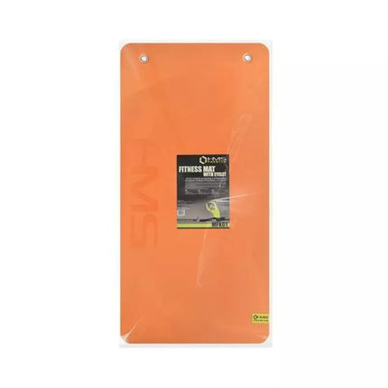 HMS Premium MFK01 Oranžinė-Juoda Klubo Treniruočių Kilimėlis su Skylutėmis