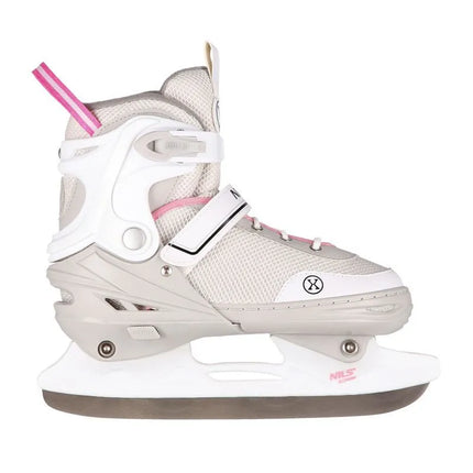 NH18188A 2in1 GREY-PINK SIZE S(29-33) ROLLER SKATING WITH HOCKEY SLIDE NILS EXTREME