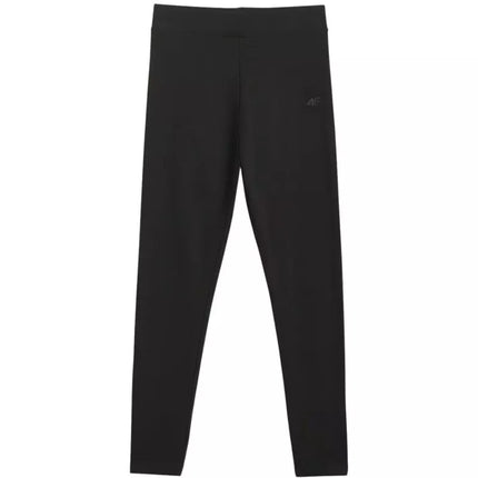 Women's leggings 4F CAS F296 deep black 4FWMM00TTIGF296 20S
