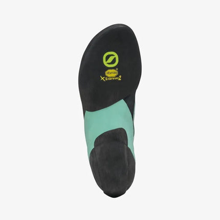 Instinct VS Shoes for Women, Black/Aqua, Size 38.5 by SCARPA