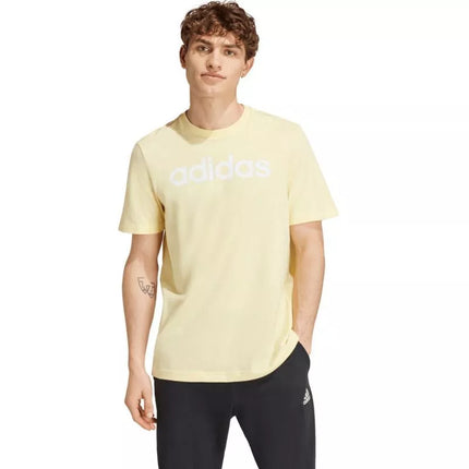 adidas Essentials Single Jersey Linear Embroidered M IZ4769