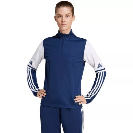 Moteriški adidas Squadra 25 treniruočių topas Tamsiai mėlyna JD3017