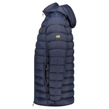 Geographical Norway AMIGOBADGE LONG HOOD DB NAVY MEN 233 NAVY (WY8852H/GN-MARINE)