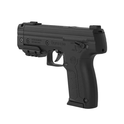 BYRNA SD XL JUODA gumos ir pipirų kulkų pistoletas k.68 CO2-12g rinkinys (SX68300-BLK-XL)