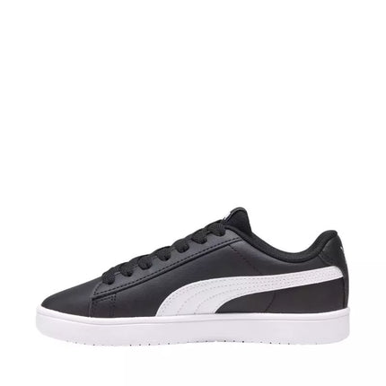 Puma Rickie Classic Kids Shoes Black and White 394252 03