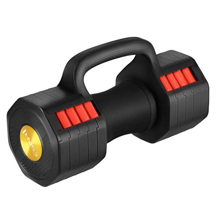 HL05 3in1 ADJUSTABLE DUMBBELL WITH SUPPORT FOR PUSH-UPS AND KETTLEBELL HMS