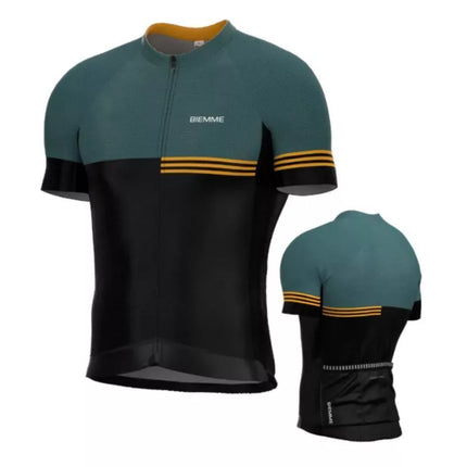 Biemme TERRA T-shirt black and green XXL
