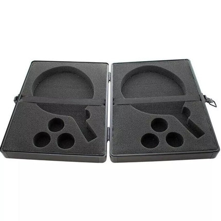 CASE COVER FOR 2 RACKETS AND 3 BALLS FOR TABLE TENNIS JOOLA ALU BLACK