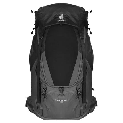 Deuter Futura Air Trek 60 + 10 black-graphite hiking backpack