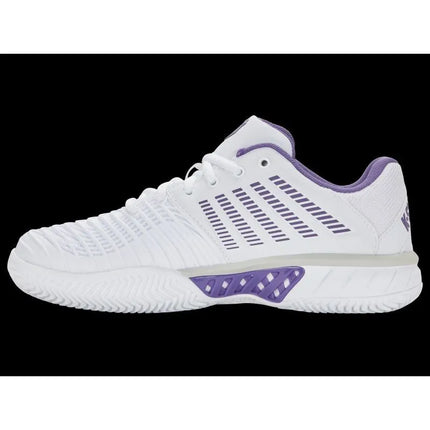 K-Swiss EXPRESS LIGHT 3 HB WHITE/PURPLE HAZE/LUNAR ROCK-M sportbačiai (98563-160-M)
