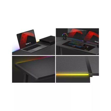 Huzaro Hero 6.0 Juodas RGB žaidimų stalas