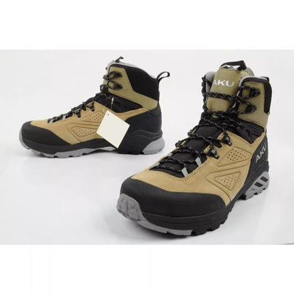 Aku men's Reactive Gore-tex hiking boots, beige