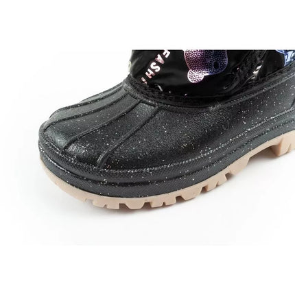 Lee Cooper winter boots children's insulated snow boots for girls black