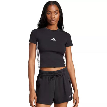 adidas Essentials 3-Juostelių Slim Kūdikio Marškinėliai W JC8325