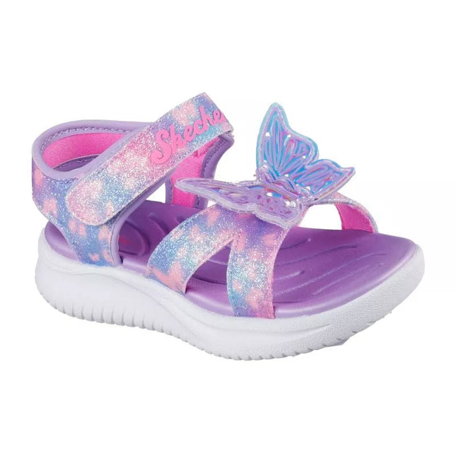 Skechers vaikiškos basutės JUMPSTERS SANDAL BUTTERFLY BRITES 303109N LVMT
